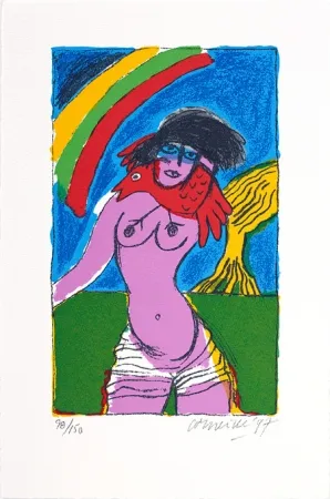 Serigrafía Corneille - L'amour au jour le jour II