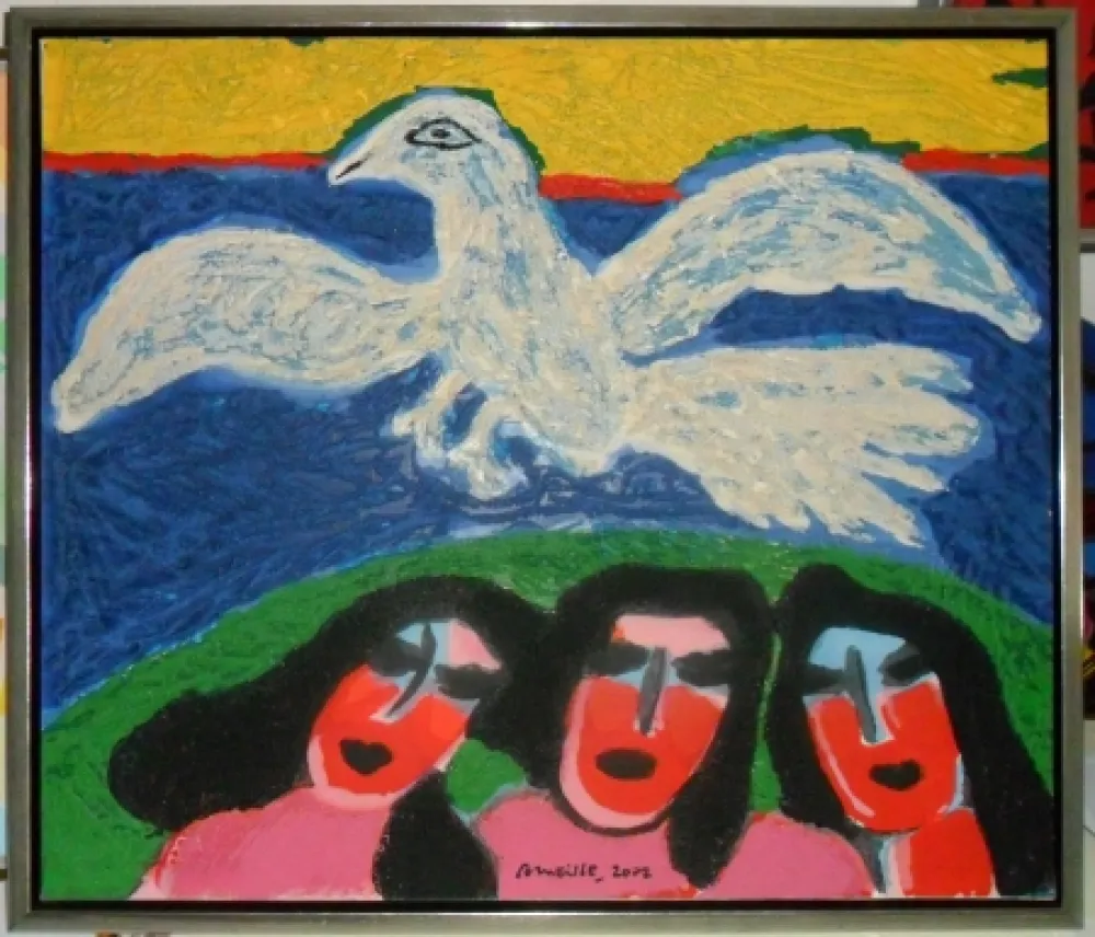 Serigrafía Corneille - Le femmes de la bible IV