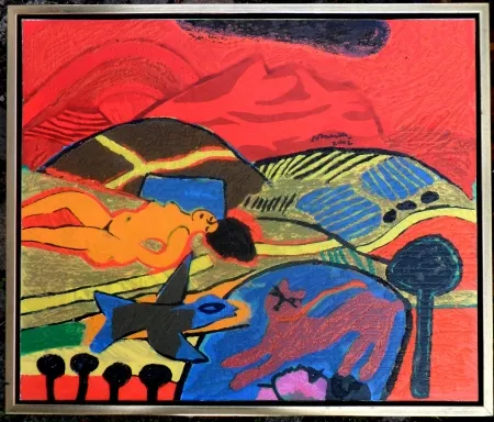 Serigrafía Corneille - Les femmes de la bible V