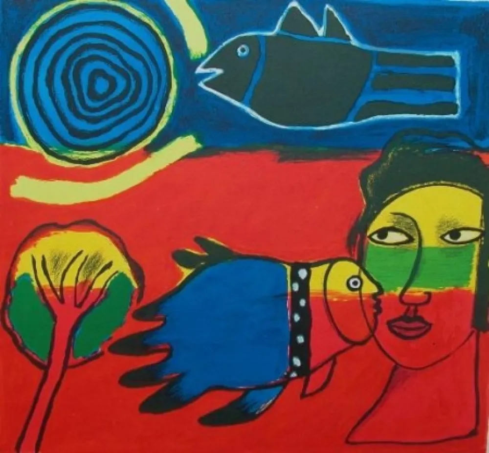 Litografía Corneille - Les Premices du Printemps