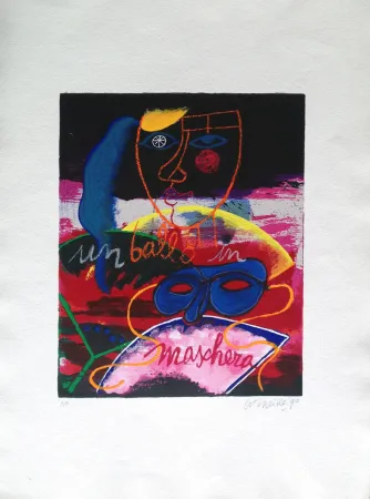 Litografía Corneille - Maechera 