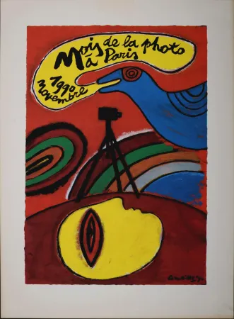 Serigrafía Corneille - Mois de la photo, 1990
