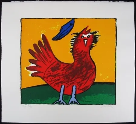 Litografía Corneille - Oiseau hollandais