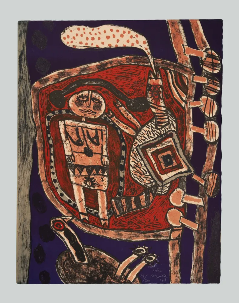 Serigrafía Corneille - Piège