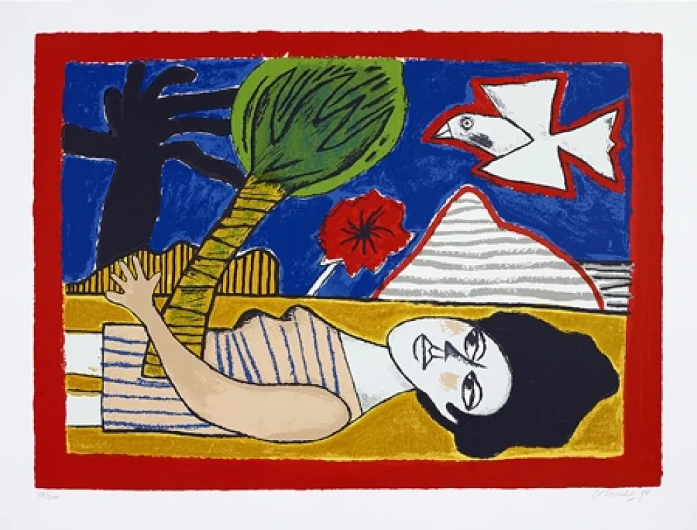 Serigrafía Corneille - Plénitude de l'été