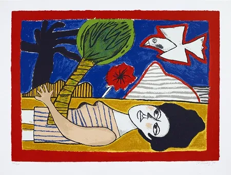 Serigrafía Corneille - Plénitude de l'été