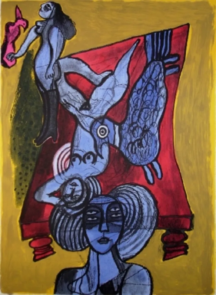 Litografía Corneille - Reveries II