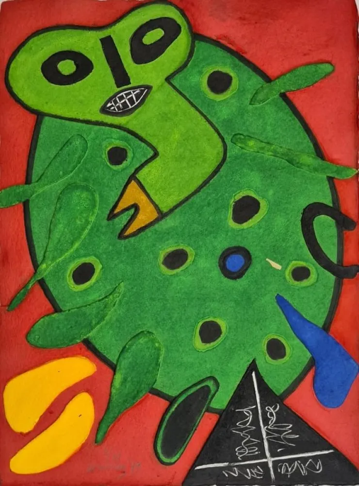 Grabado Corneille - Sans titre