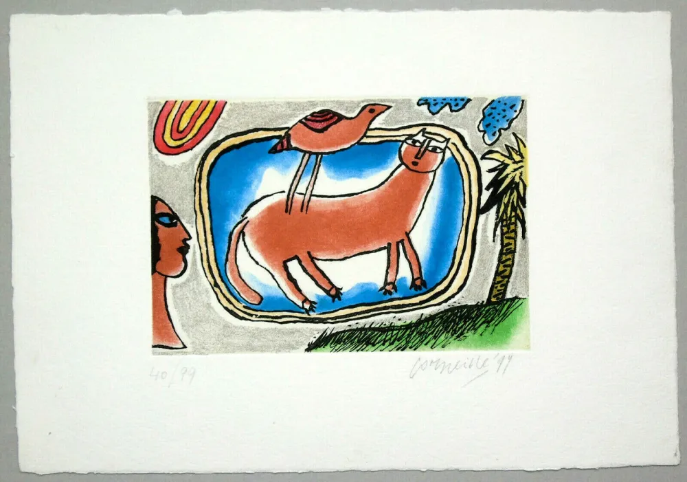 Aguafuerte Y Aguatinta Corneille - Senza titolo