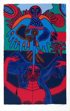 Serigrafía Corneille - Soleil levant