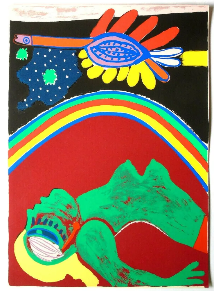 Serigrafía Corneille - Untitled