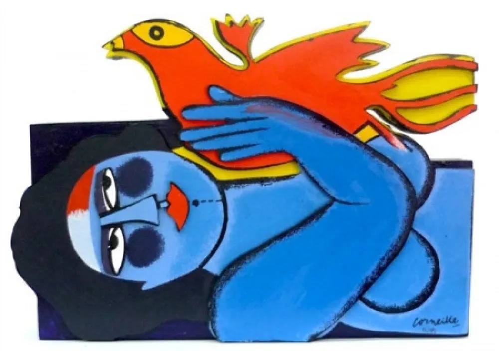 Múltiple Corneille - Woman and Bird