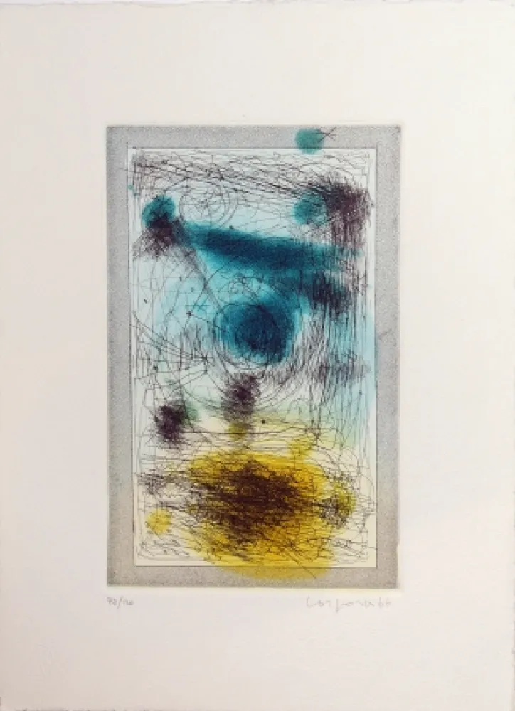 Aguafuerte Y Aguatinta Corpora - Senza titolo