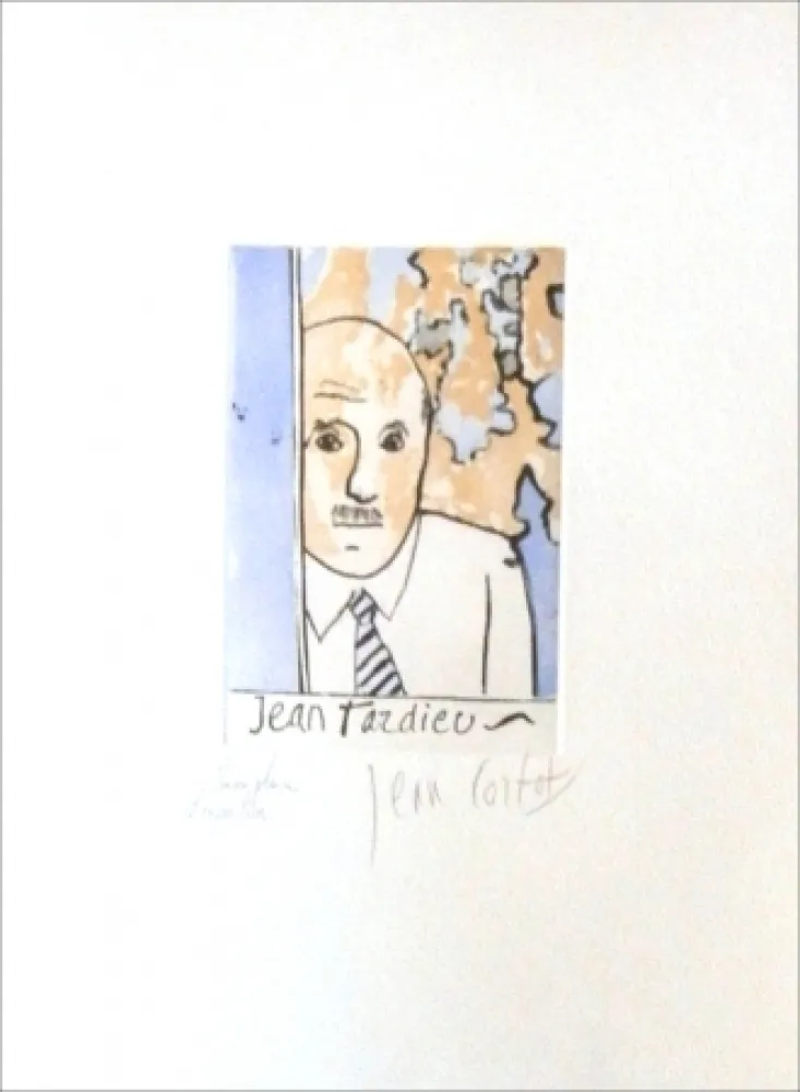 Aguafuerte Cortot - Jean Tardieu