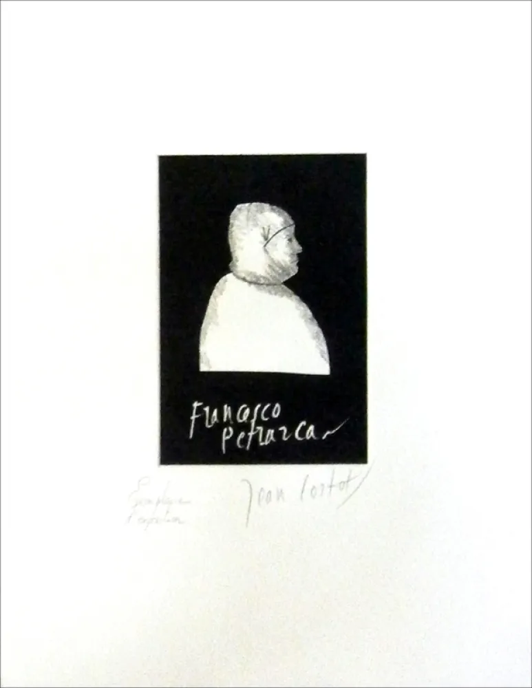 Aguafuerte Cortot - Petrarque