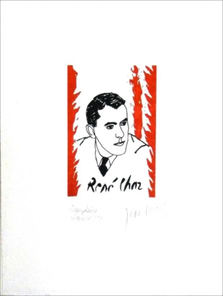 Aguafuerte Cortot - René Char