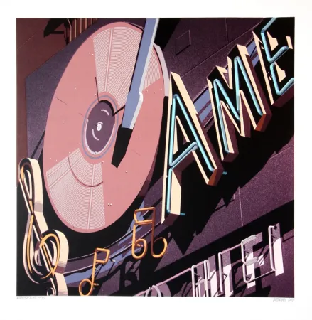 Serigrafía Cottingham - American Hi Fi