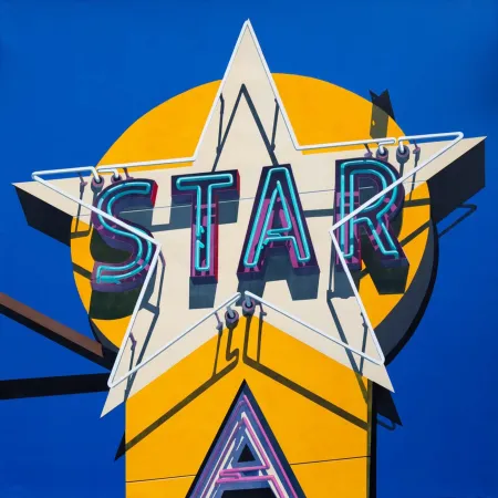 Serigrafía Cottingham - Star (Hollywood)
