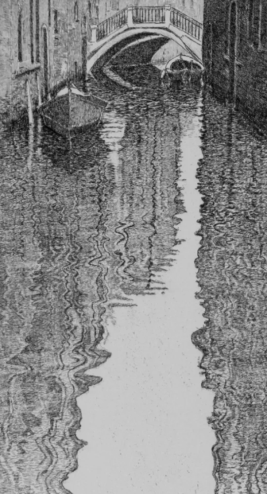 Aguafuerte Cotugno  - Riflessi veneziani