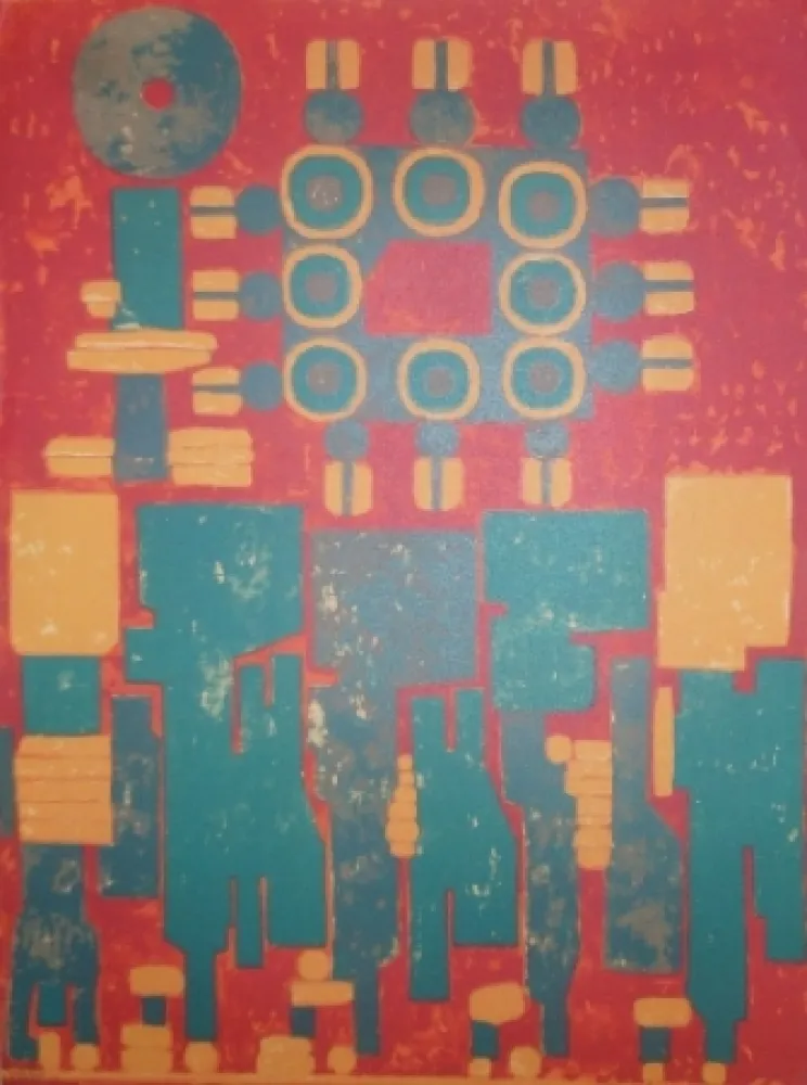 Litografía Courtin - Clos