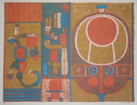 Litografía Courtin - Vérité Cruelle d'un ancien jeu 