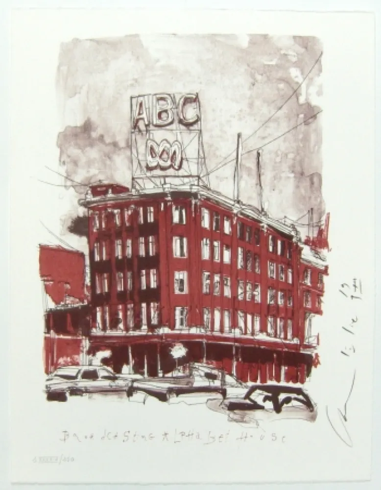 Litografía Couture - ABC