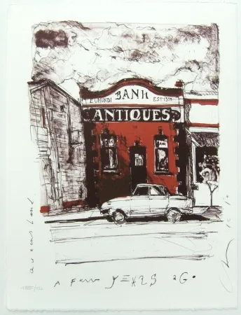 Litografía Couture - Antique