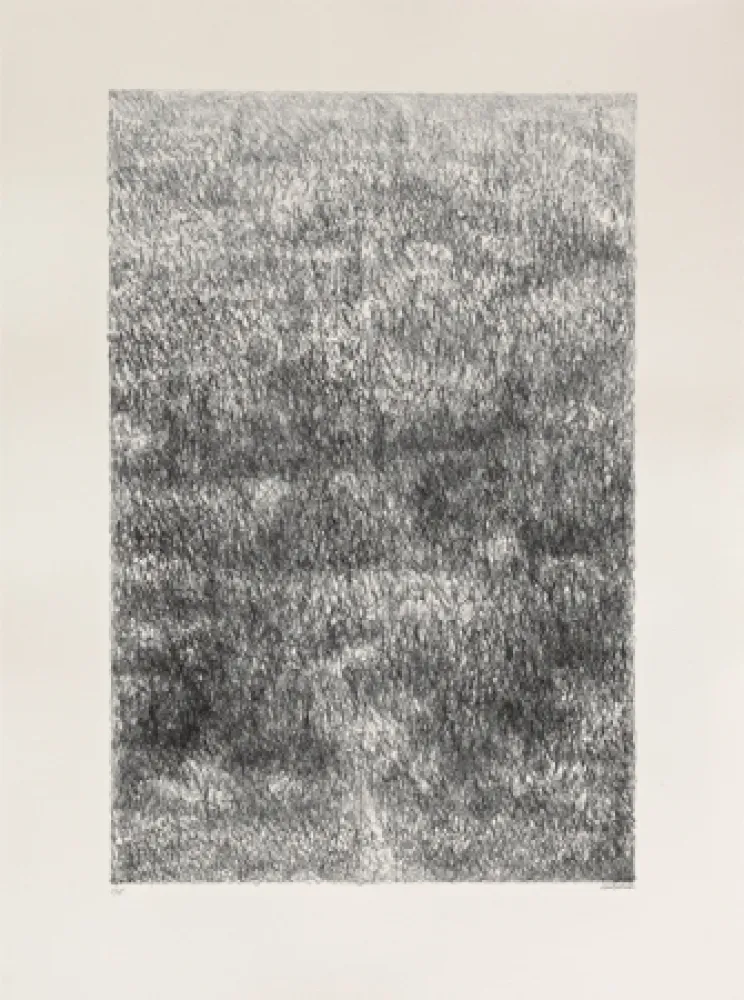 Litografía Couturier - Dessin du 3ème jour II