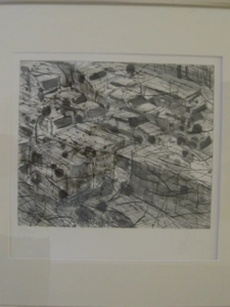 Grabado Cragg - Traffic