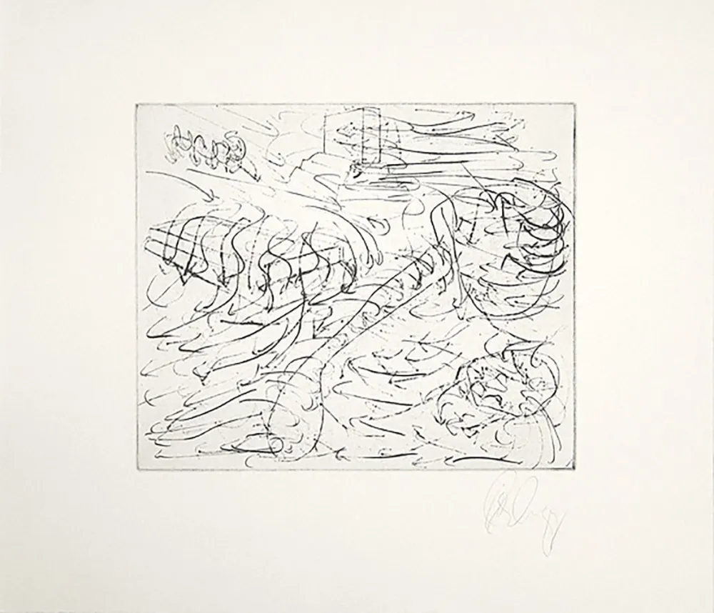 Grabado Cragg - Wüste 