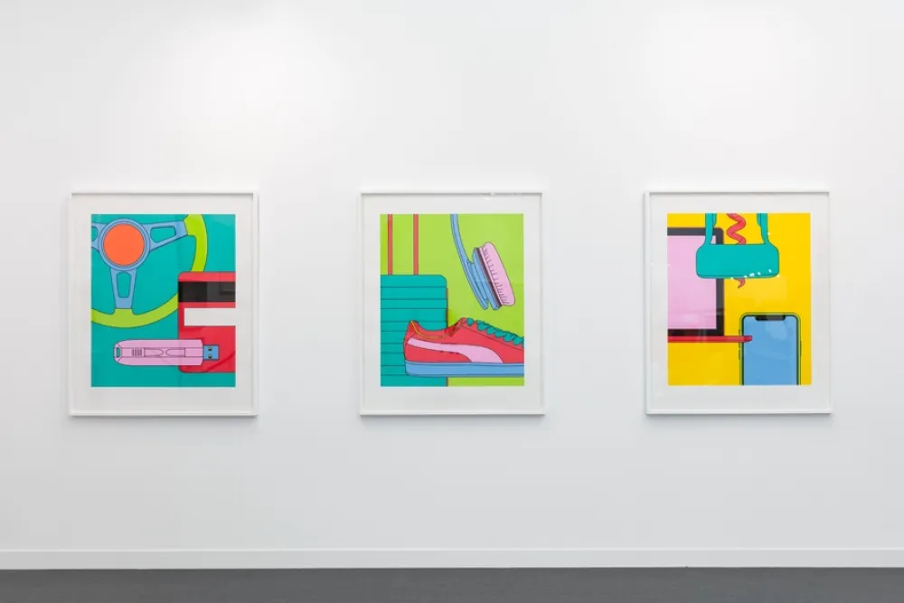 Serigrafía Craig-Martin - Intimate Relations II