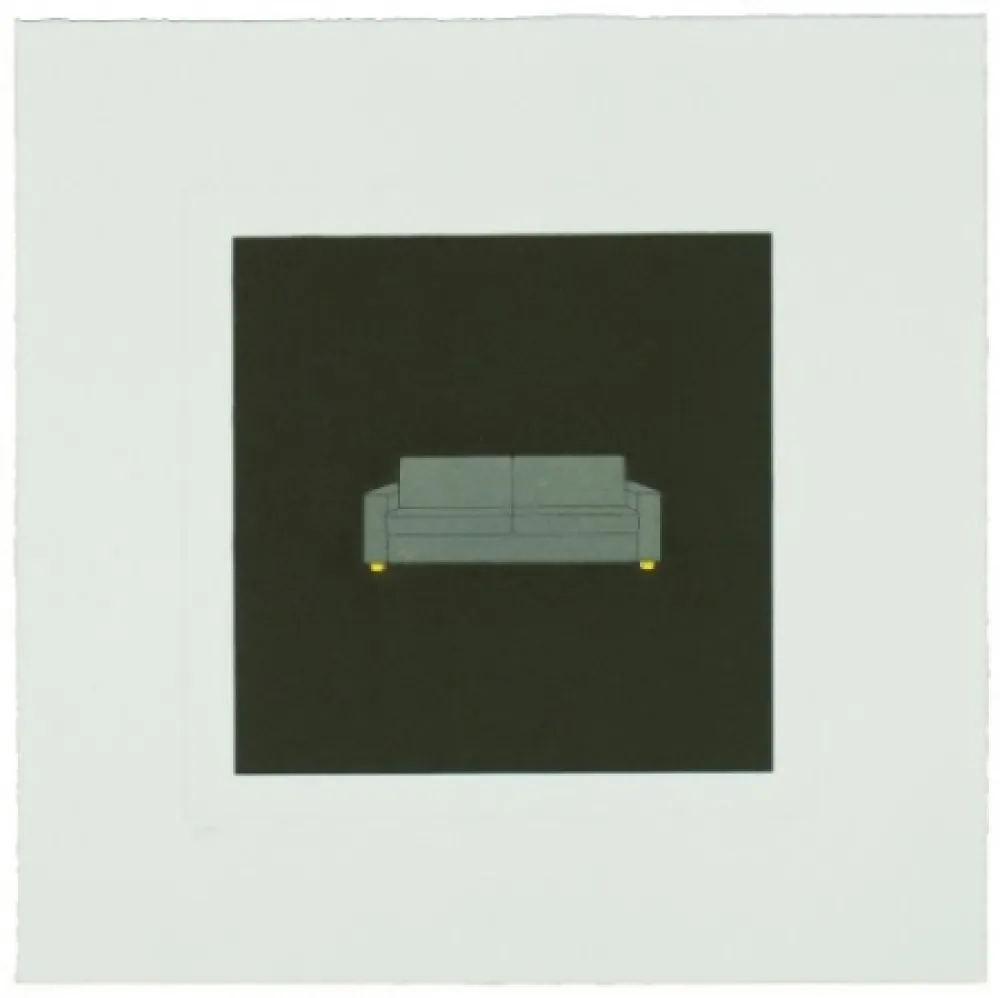 Grabado Craig-Martin - The Catalan Suite I - Sofa