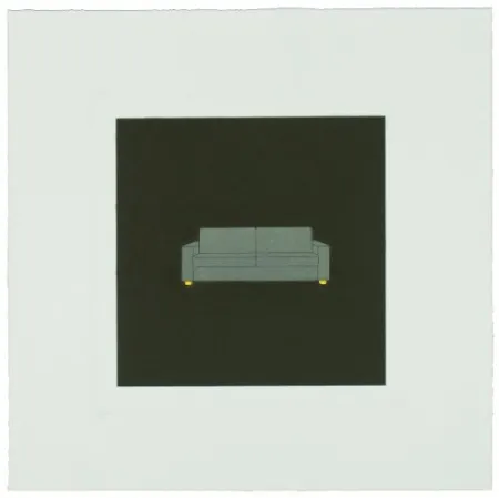 Grabado Craig-Martin - The Catalan Suite I - Sofa