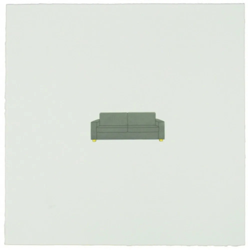 Grabado Craig-Martin - The Catalan Suite II - Sofa