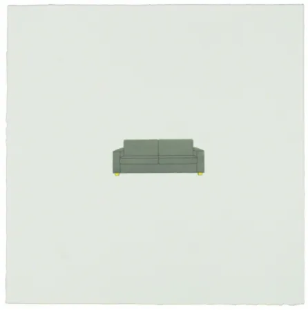 Grabado Craig-Martin - The Catalan Suite II - Sofa