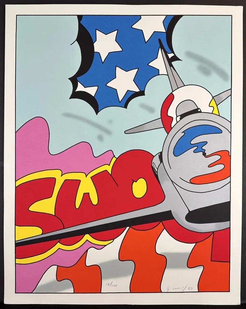 Litografía Crash - American Thunderbird