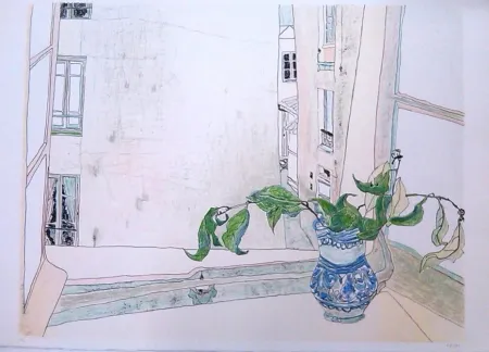 Litografía Cristi - Untitled