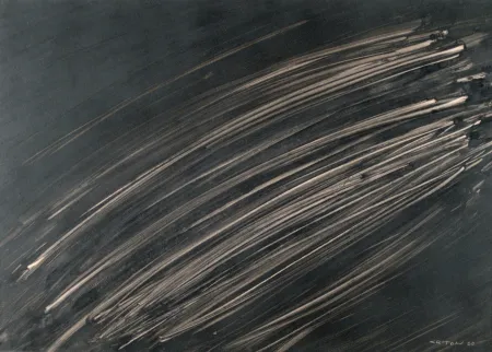 Sin Técnico Criton - Technique mixte sur papier marouflée sur toile. 