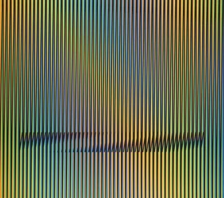 Litografía Cruz-Diez - Caura-1	