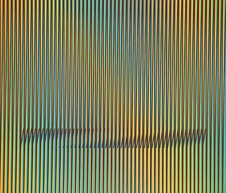 Litografía Cruz-Diez - Caura-1