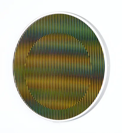 Múltiple Cruz-Diez - Chromointerference Manipulable Circulaire B