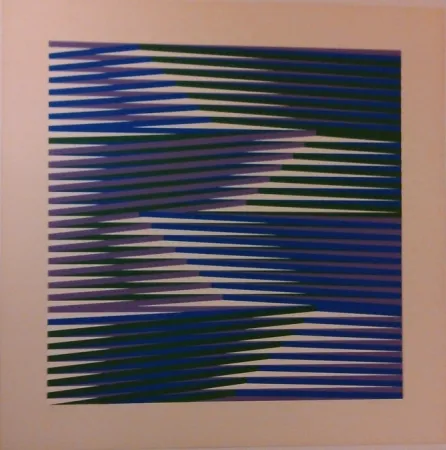 Serigrafía Cruz-Diez - Composition 