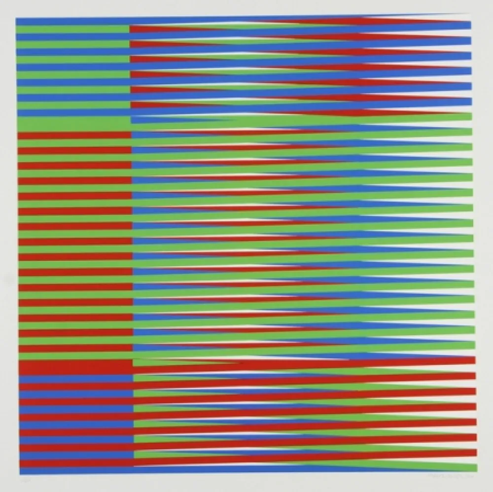 Serigrafía Cruz-Diez - Couleur additive