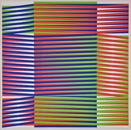 Serigrafía Cruz-Diez - Couleur Additive. No 8