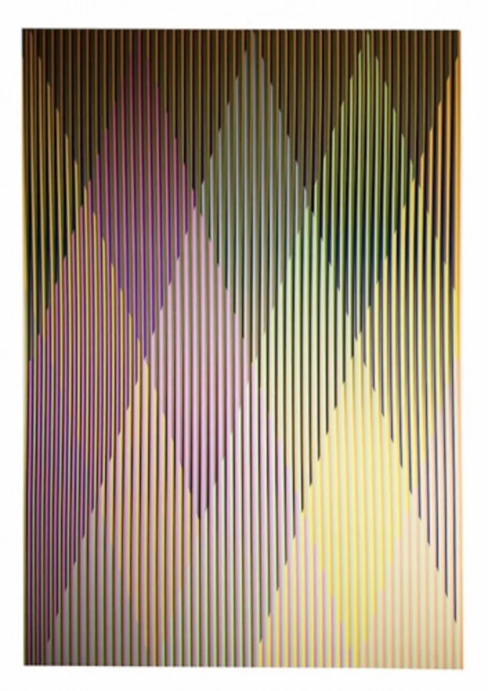 Serigrafía Cruz-Diez - Couleur additive perseus 2