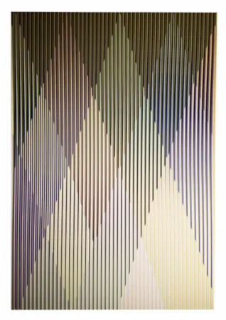 Serigrafía Cruz-Diez - Couleur additive perseus 3