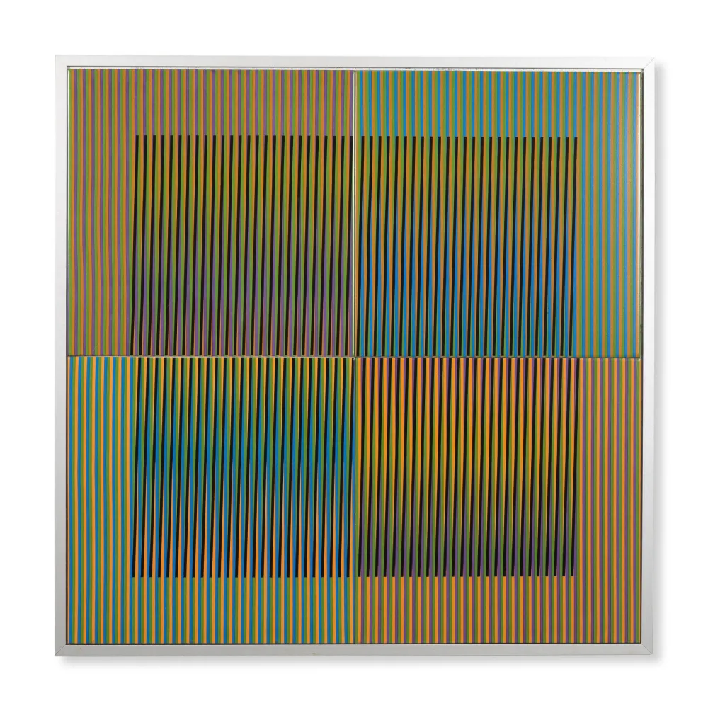 Cerámica Cruz-Diez - Couleur Additive, Serie 14