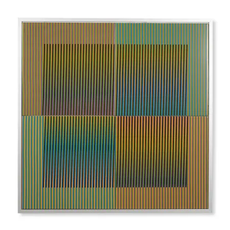 Cerámica Cruz-Diez - Couleur Additive, Serie 14