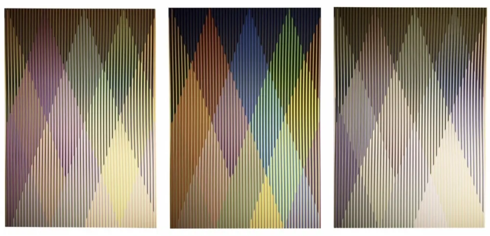 Serigrafía Cruz-Diez - Douleur Additive Perseus