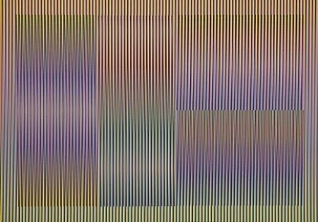 Litografía Cruz-Diez - Mod. 2 Color Aditivo Cantarrana 3